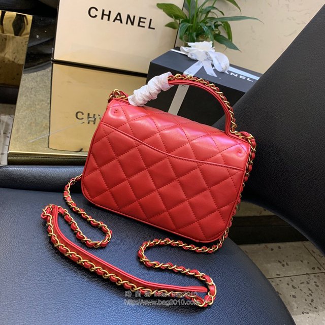 Chanel女包 S0967# 2019秋冬新款 香奈兒復古鏈條包 Chanel手拎斜挎兩用包  djc3149